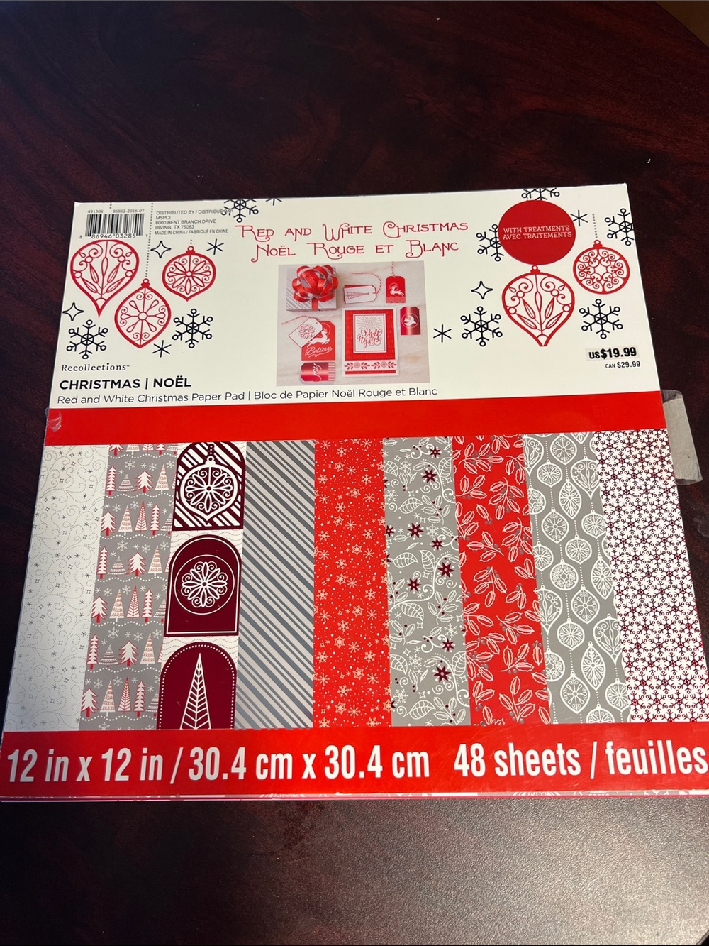 Scrapbooking Pad - 48 Sheets